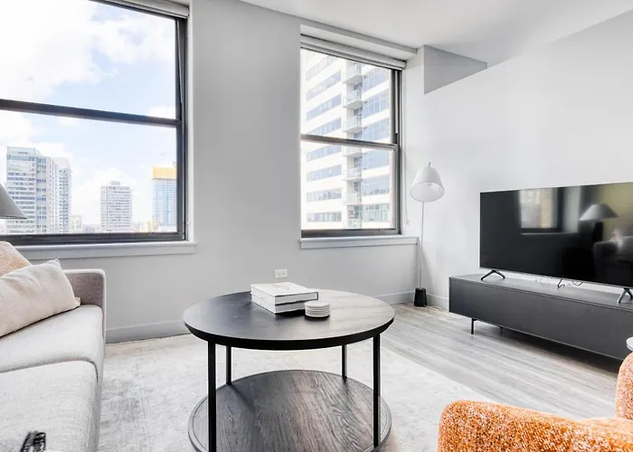 Loop 1br W Lounge Gym Roof Nr L Chi-693 Appartamento